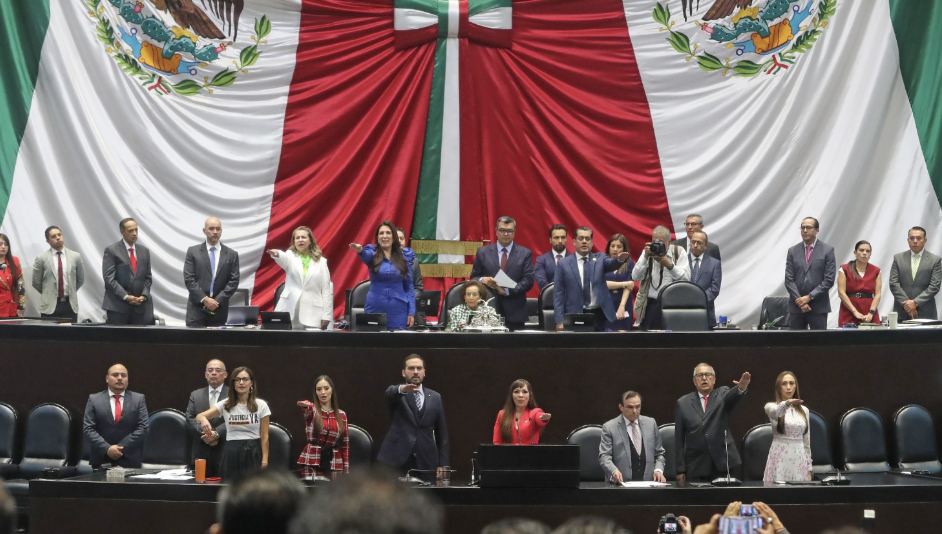 LA CÁMARA DE DIPUTADOS DE LA LXVI LEGISLATURA QUEDÓ CONSTITUIDA PARA EL INICIO DE SUS FUNCIONES